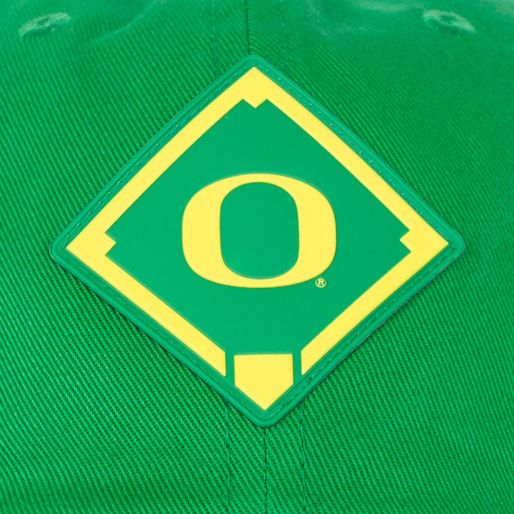 Classic Oregon O, Nike, Green, Trucker, Performance/Dri-FIT, Accessories, Unisex, Baseball, Mesh back, Primetime, Unstructured, Adjustable, Hat, 856244